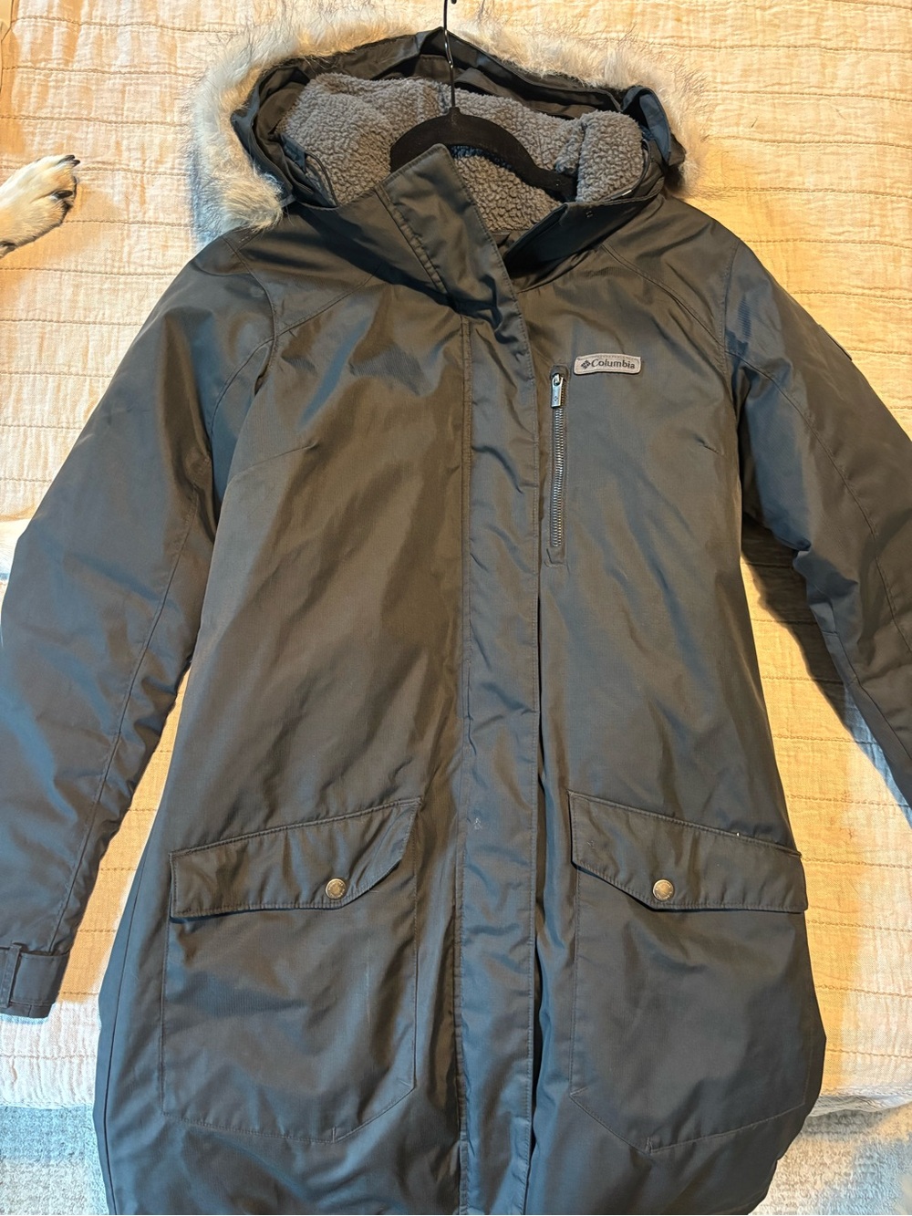 Columbia Hooded Omni Heat Winter Parka